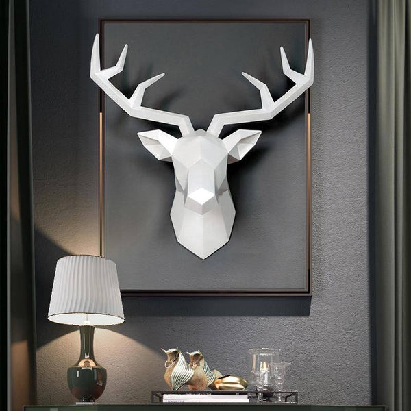 3D Deer Statue