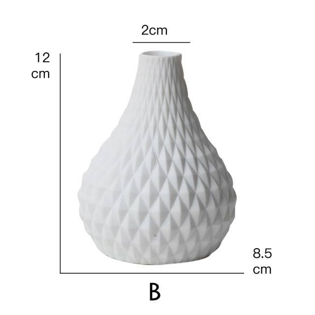Ceramic plant vase