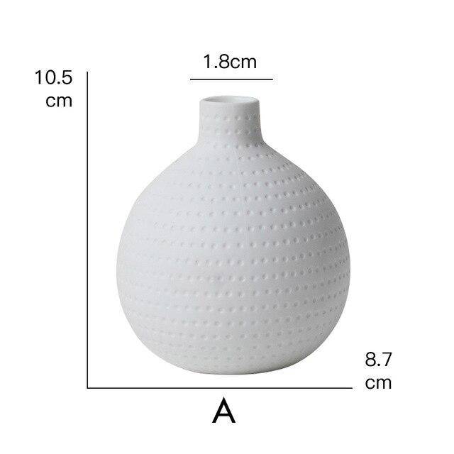 Ceramic plant vase