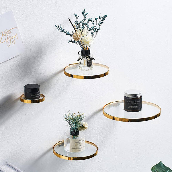 Glass shelves