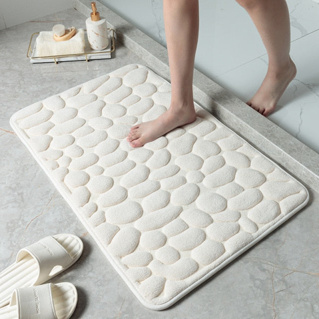 Non-slip bathroom mat