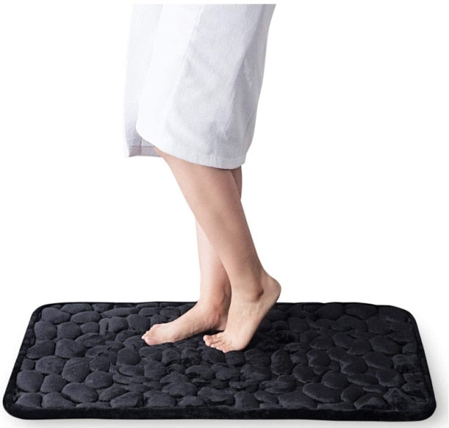 Non-slip bathroom mat